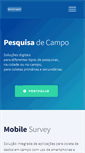 Mobile Screenshot of pesquisadecampo.com.br