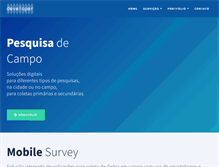 Tablet Screenshot of pesquisadecampo.com.br